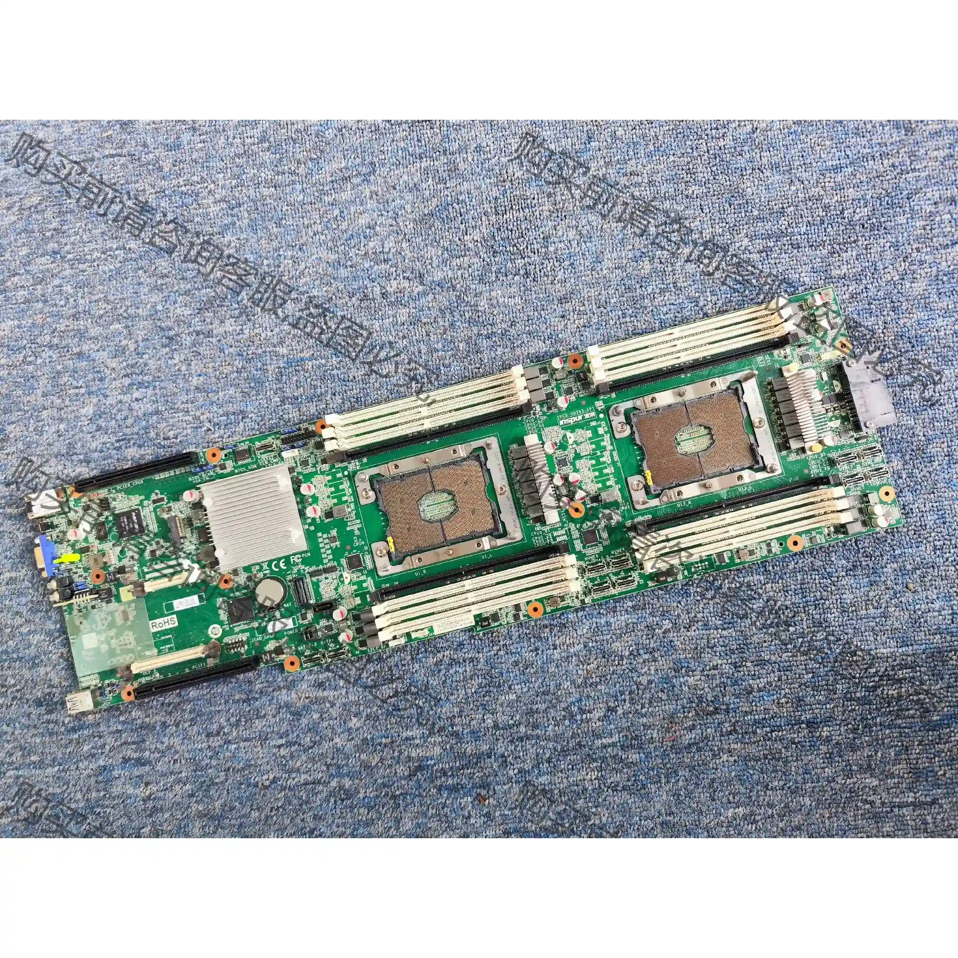 浪潮3647针 双路刀片主板 支持 铂金 金牌CPU 支持二 先议价 拆机