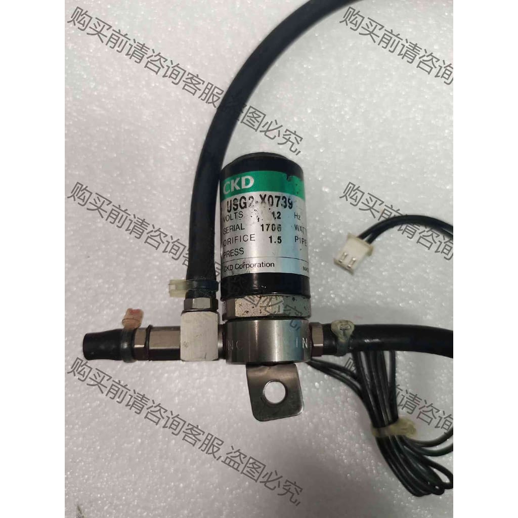 功能正常议价 CKD USG2-X0739 实物拍摄 功能包好