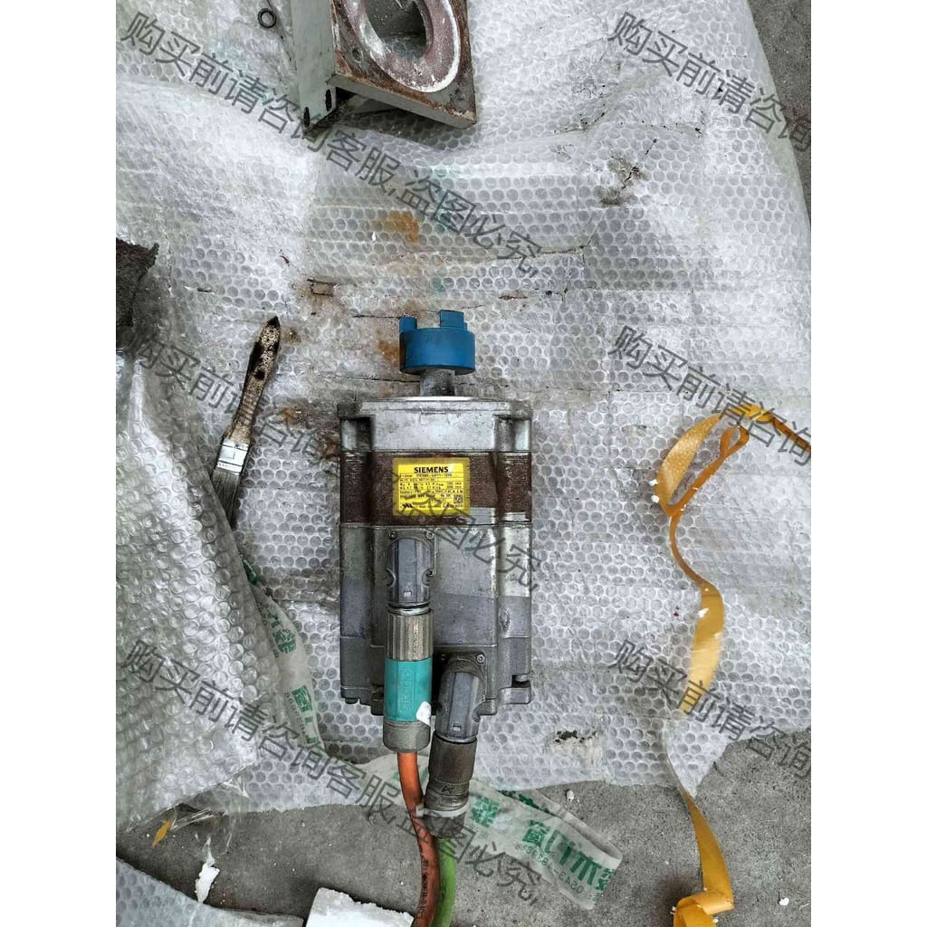功能正常议价 原装拆机西门zi伺服电机带抱闸1fk7060-5af71-1s