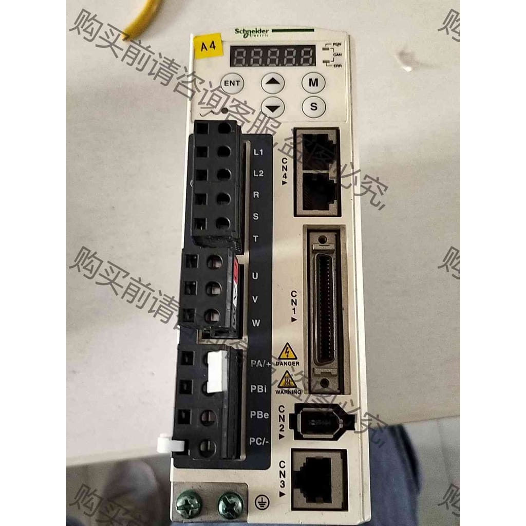 功能正常议价 施耐de400W伺服驱动器LXM23AU04M3X 拆机成
