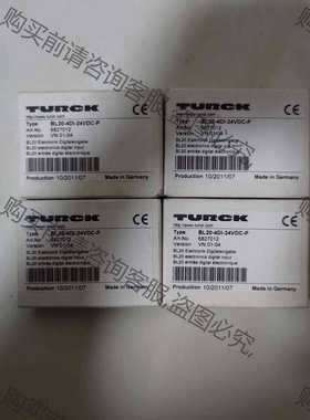 功能正常议价 图尔克6827012 BL20-4DI-24VDC-P模块