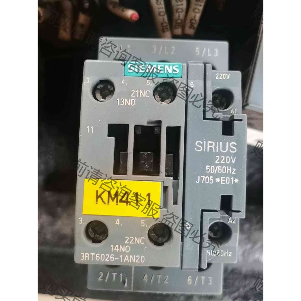 功能正常议价 SIEMENS西门zi交流接触器二手拆机3RT6026-1AN