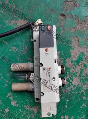 功能正常议价 SM电磁阀VQ4201-5，拆机，功能正常，带底座，售出b