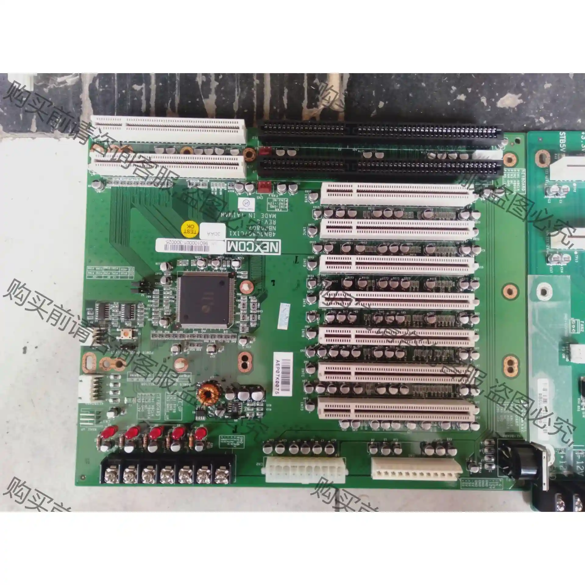 工业设备工控机底板 NEXCOM 4NB00807C1X1 先议价 拆机货包好