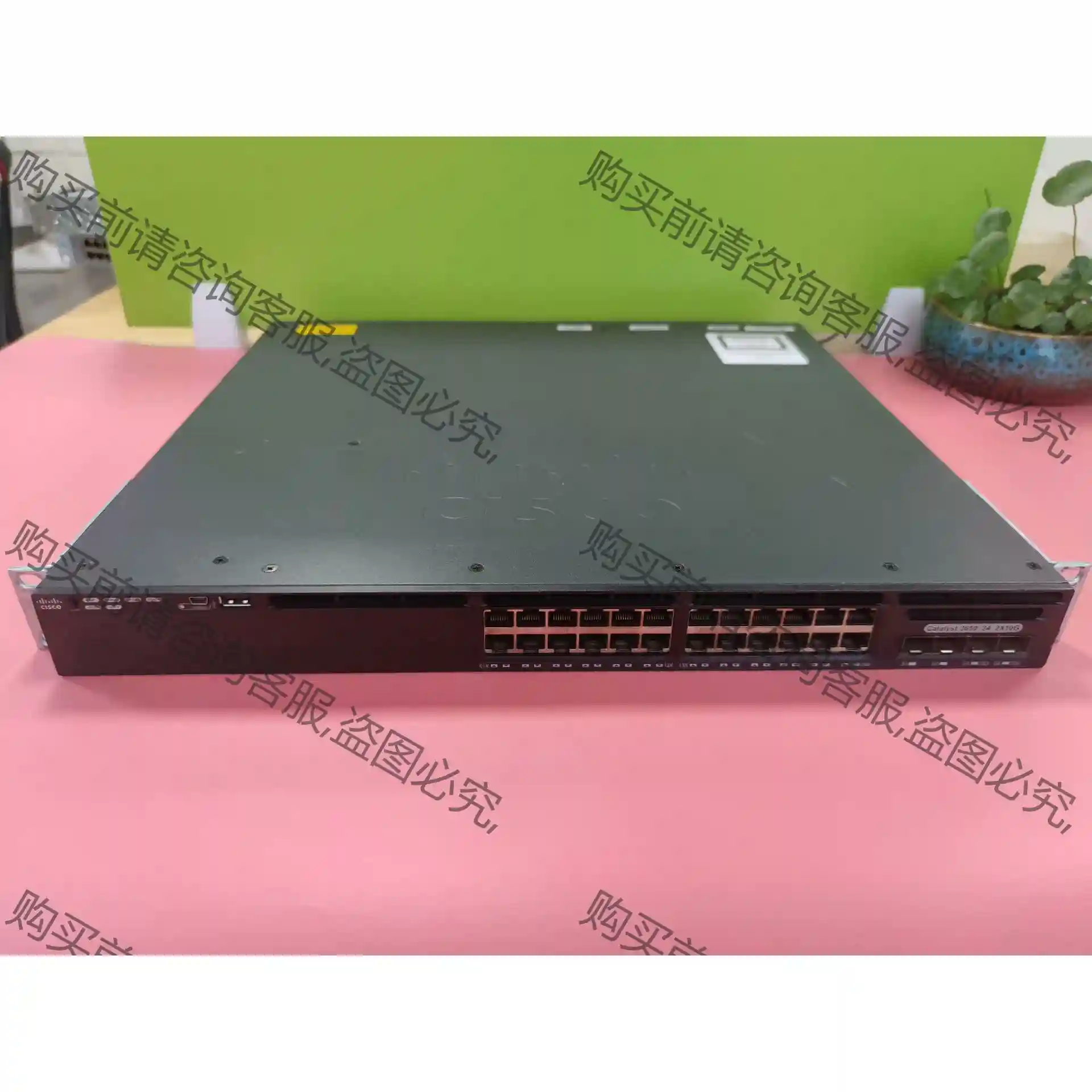WS-C3650-24TD-S 先议价 拆机货包好