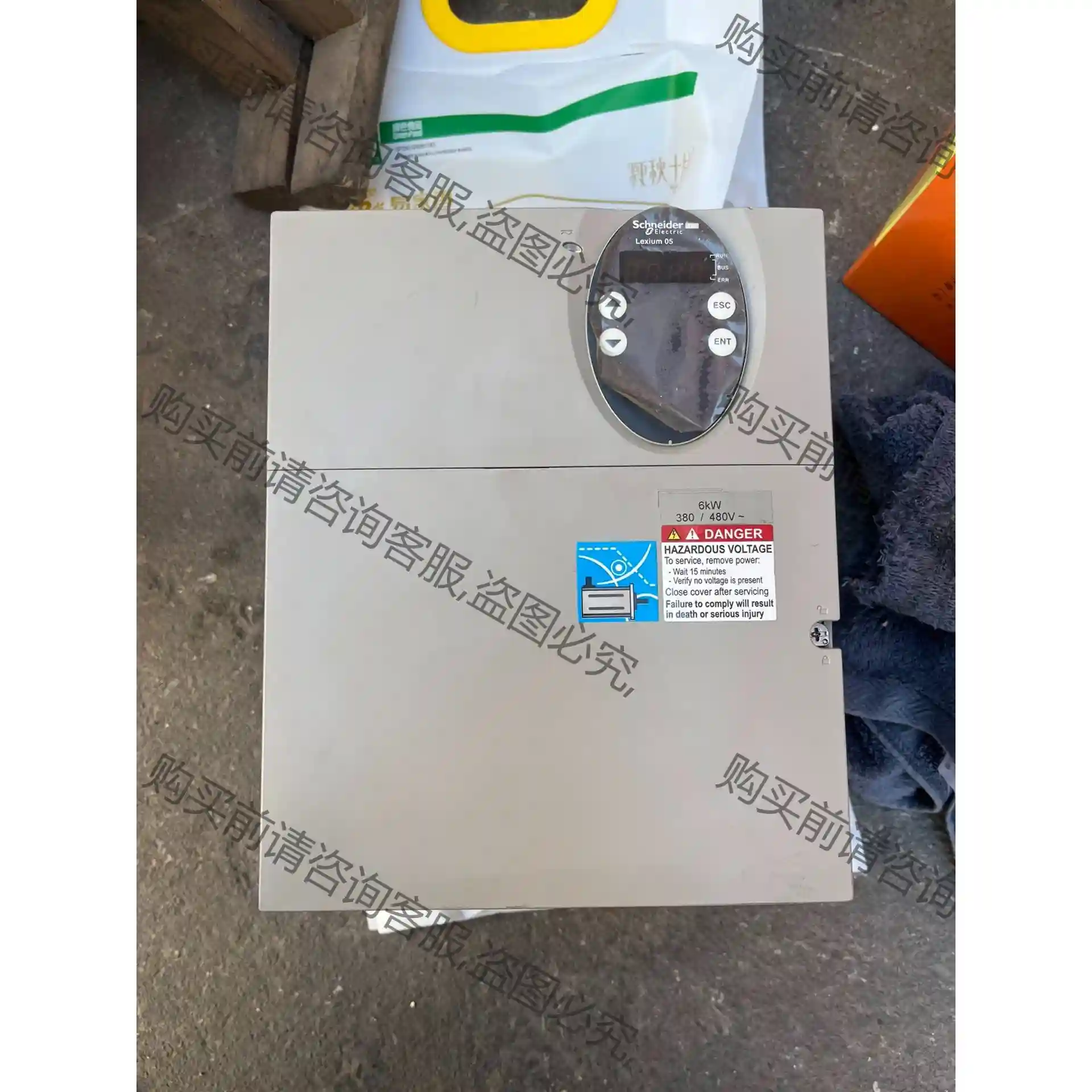 全新施耐de伺服驱动器LXM05CD57N4 6kw 没有使用 先议价 拆机货包