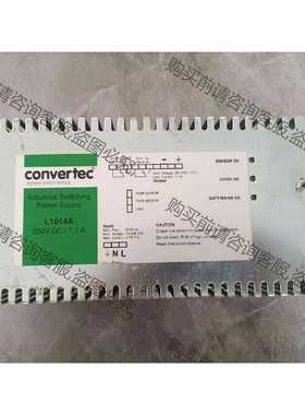 功能正常议价 Convertec变桨充电器L1014A 250V DC