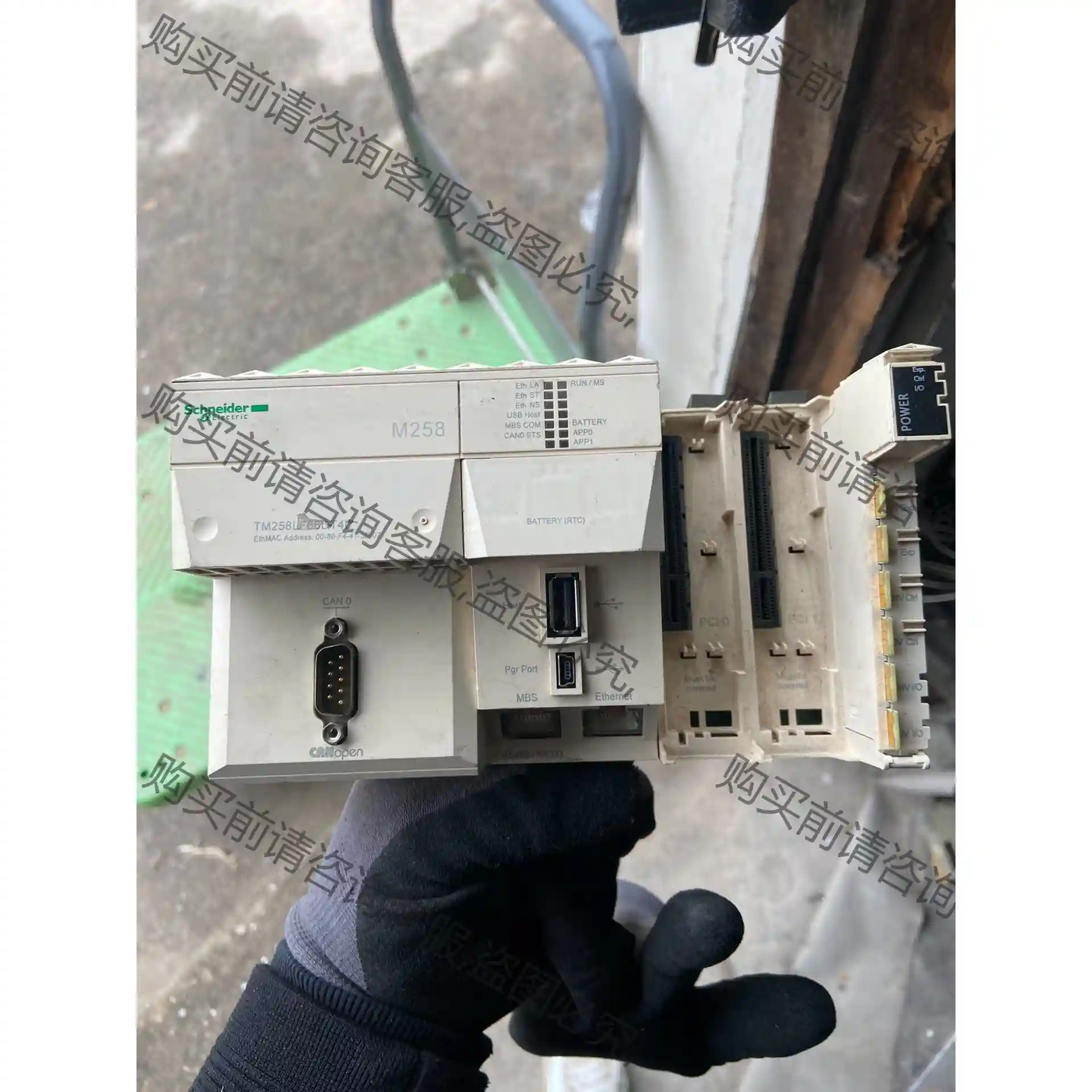施耐dePLC模块TM258LF66DT4L，暴力拆机，后面线 先议价 拆机货包
