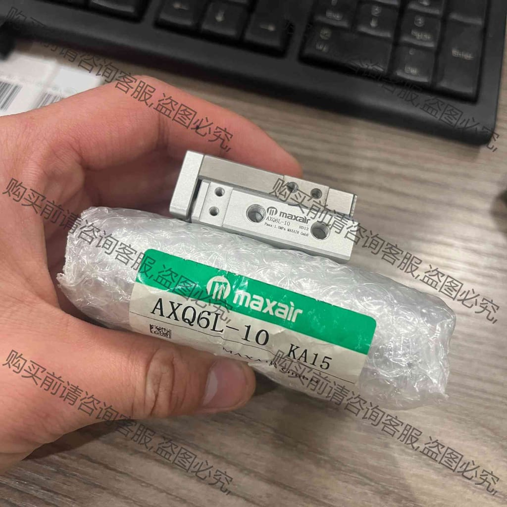 功能正常议价 迈斯艾尔 maxair 滑台气缸 AXQ6L-10 全新原装