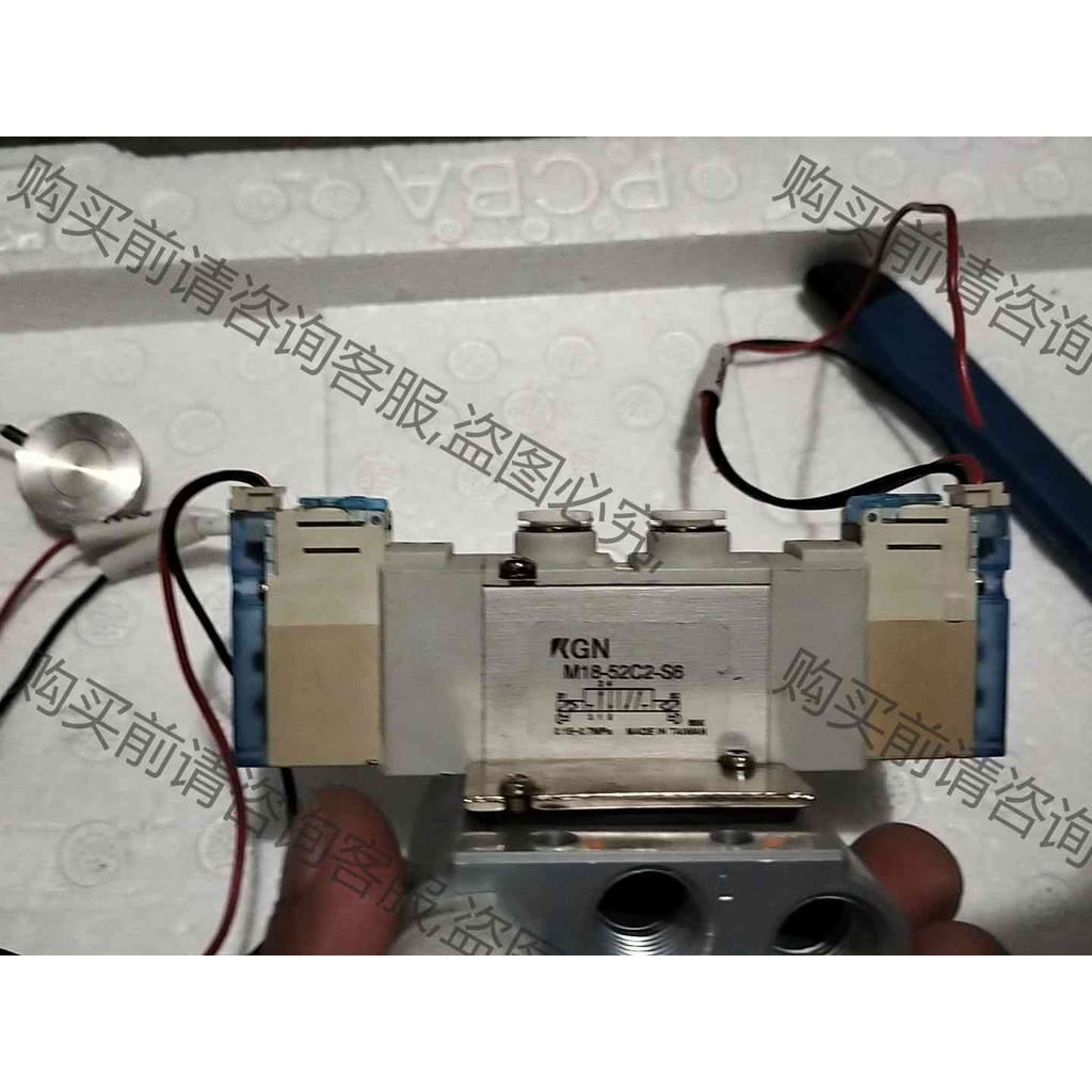 功能正常议价 KGN小金井电磁阀M18-52C2-S6，K03V-32C1