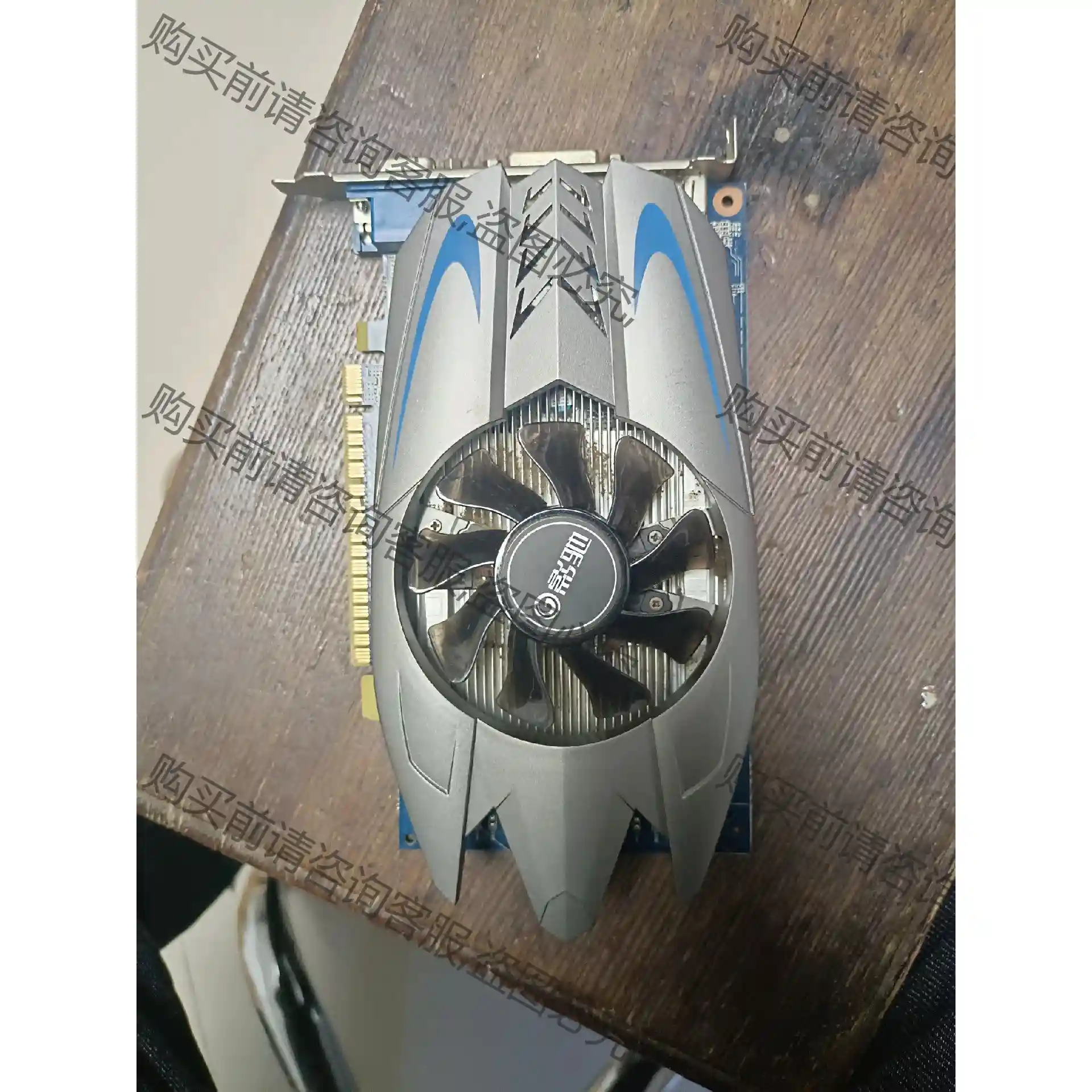影驰骁将740显卡 2G D5 成色实图拍摄，功能正常 先议价 拆机货包