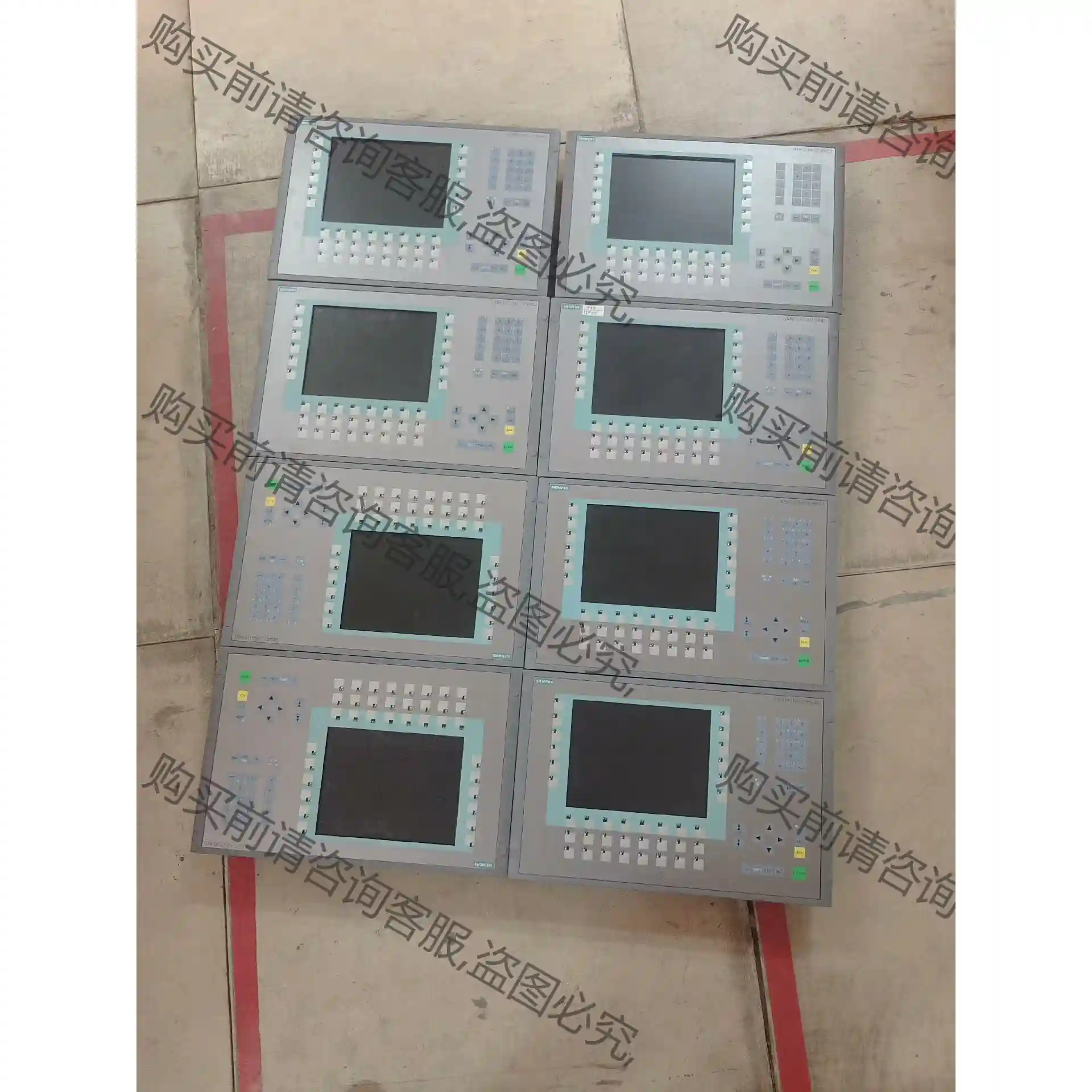 6AV6 643-0DD01-1AX1二手剪线拆机橙色如图需 先议价 拆机货包好