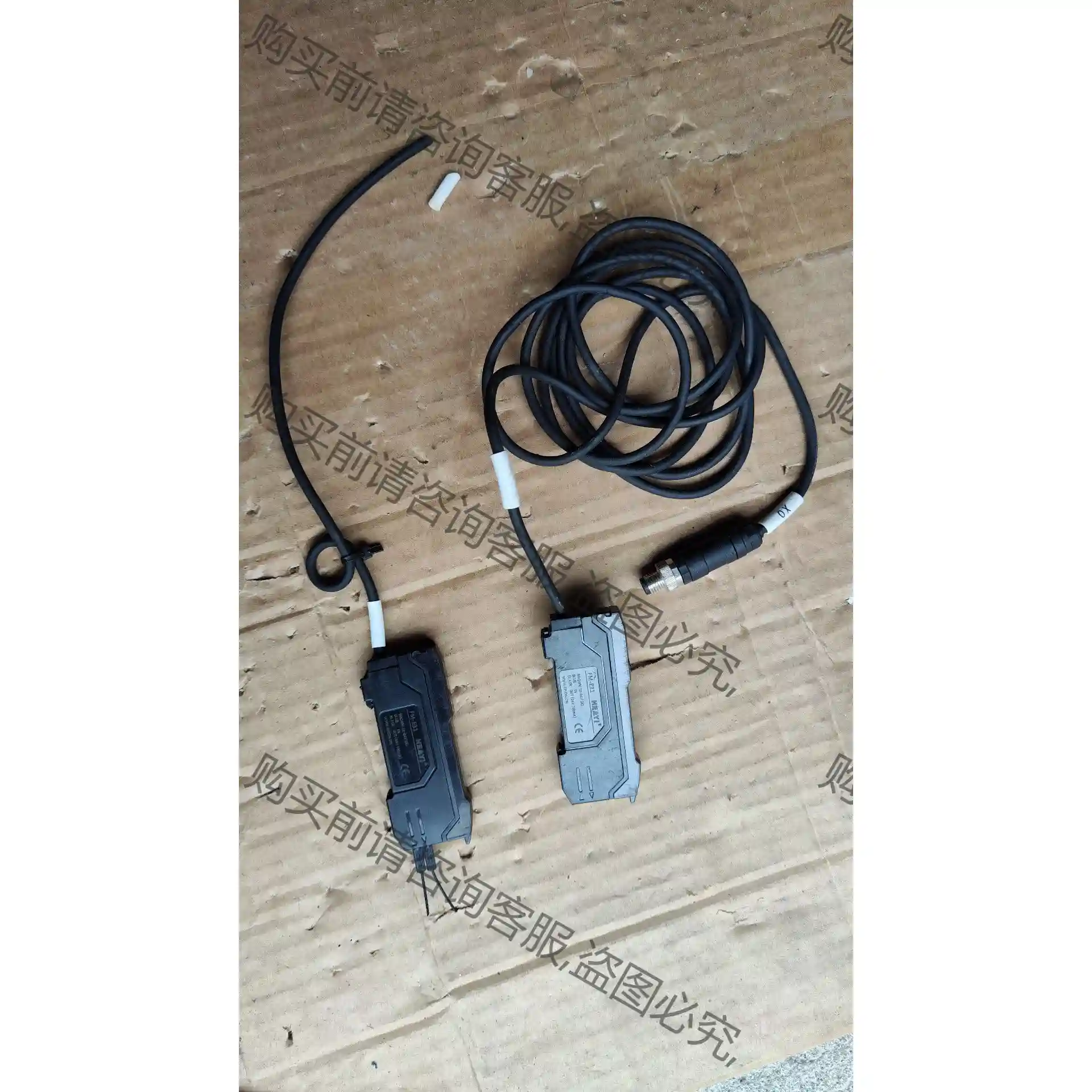 HEAYI 合熠双数显光纤放大器 FM-E31 光纤传感 先议价 拆机货包好