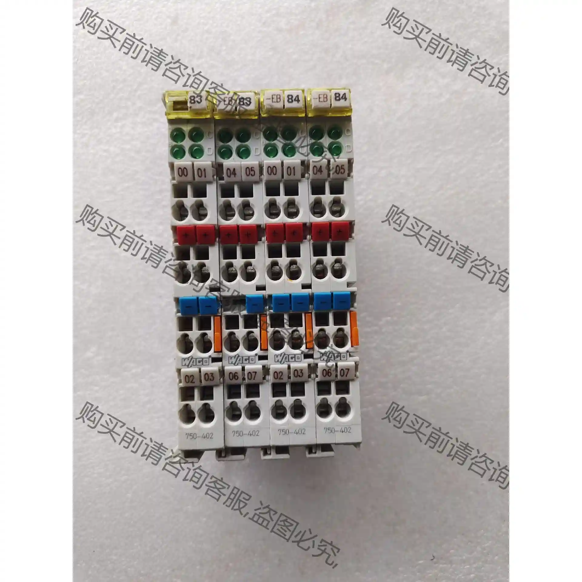 750-402 WAGO 万可模块 ，原装拆机下来，4片，成 先议价 拆机货