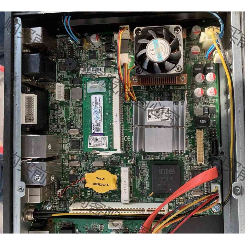 功能正常议价 拆机 华北工控MITX-6890 Ver:1.3 双网口GM