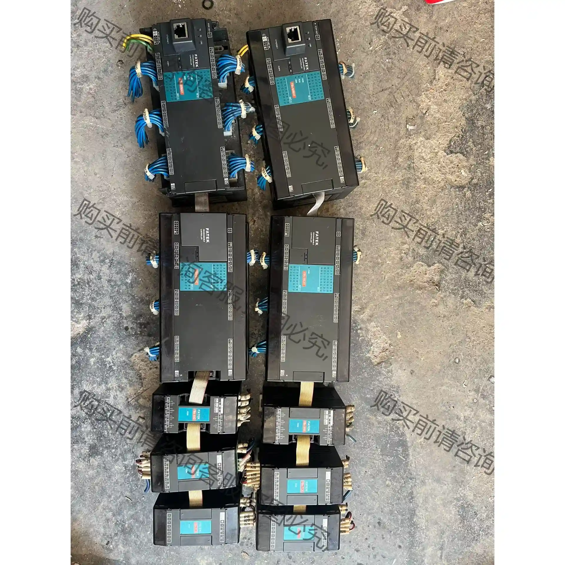 永宏plc两组,每组包括fbs 60matf,fbs 60e 先议价 拆机货包好