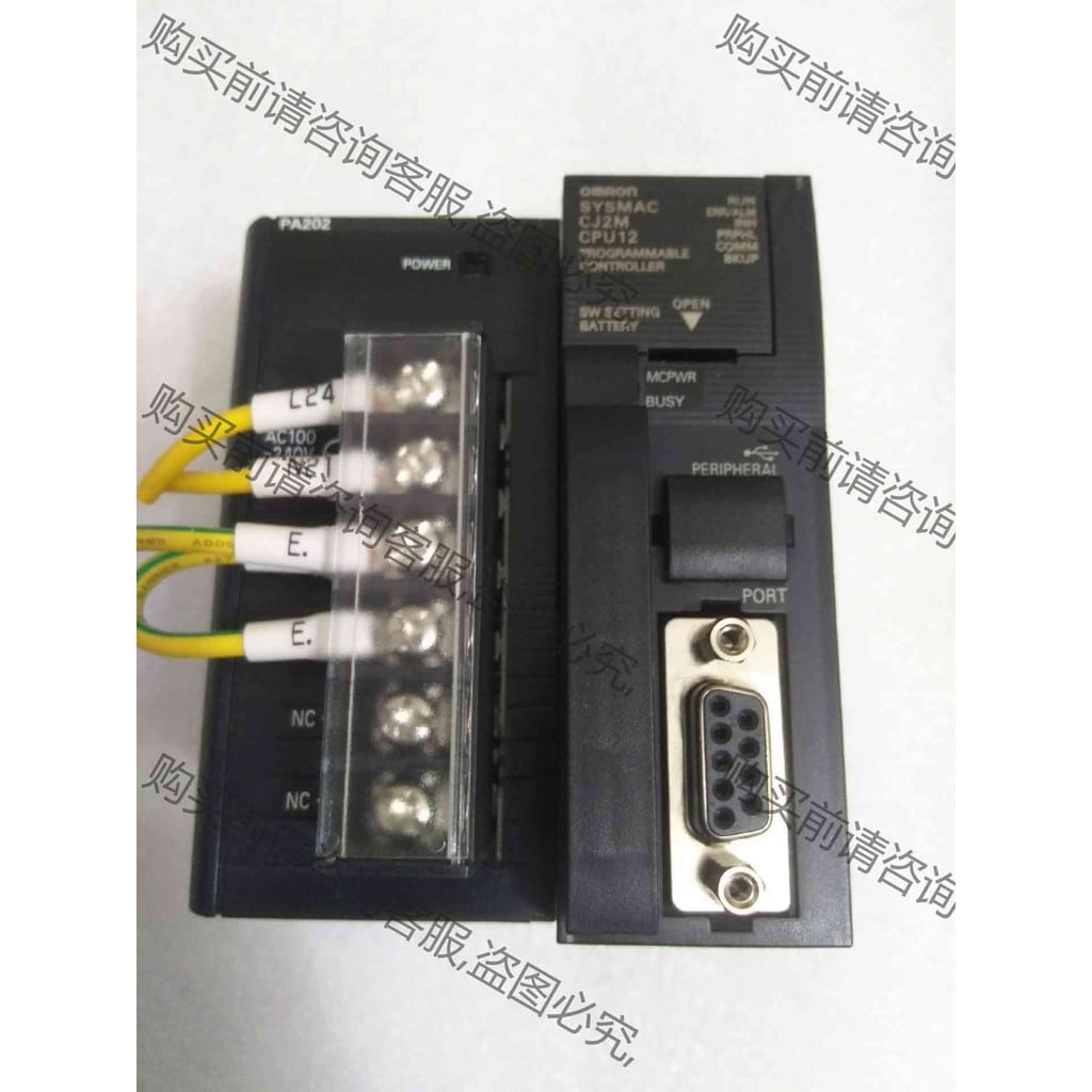 功能正常议价 欧姆longCJ2M-CPU12带电源CJ1W-PA202成色好