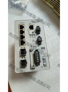 AB 1783-BMS06SL交换机 实物拍摄二手 功能保 先议价 拆机货包好