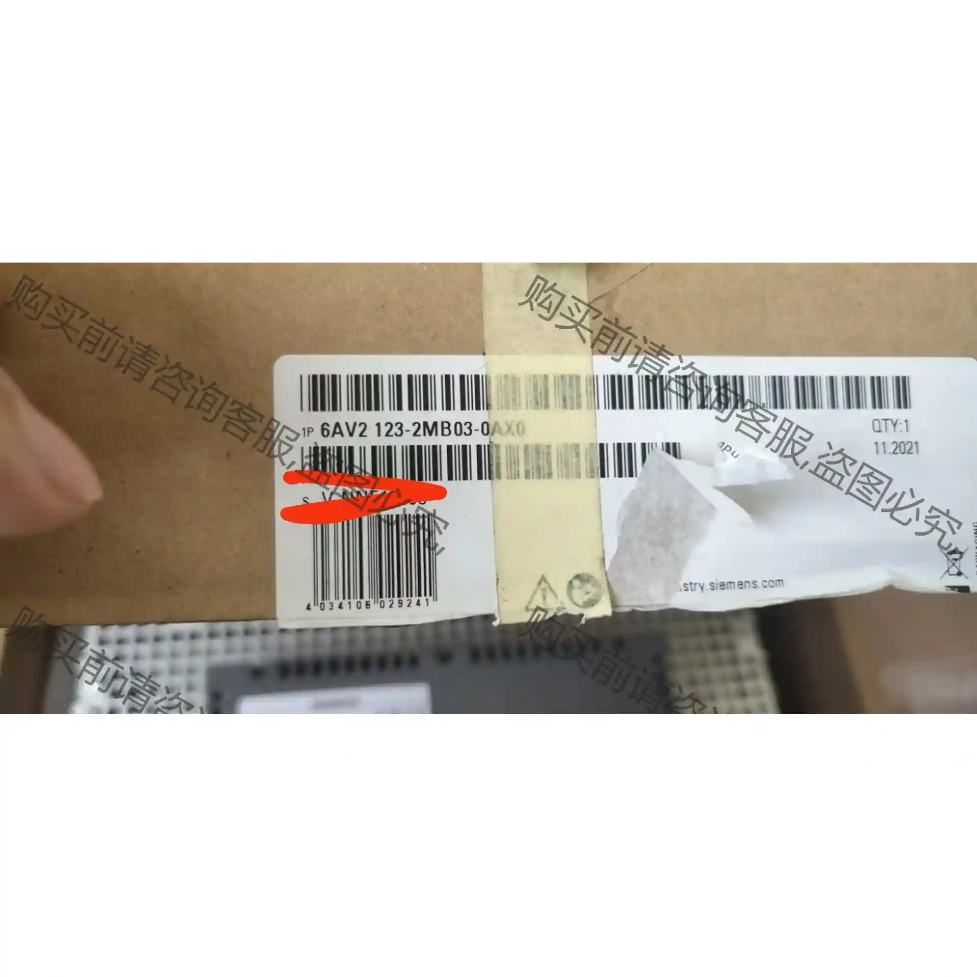 6AV1232MB030AX0仅拆封21年11月 先议价 拆机货包好