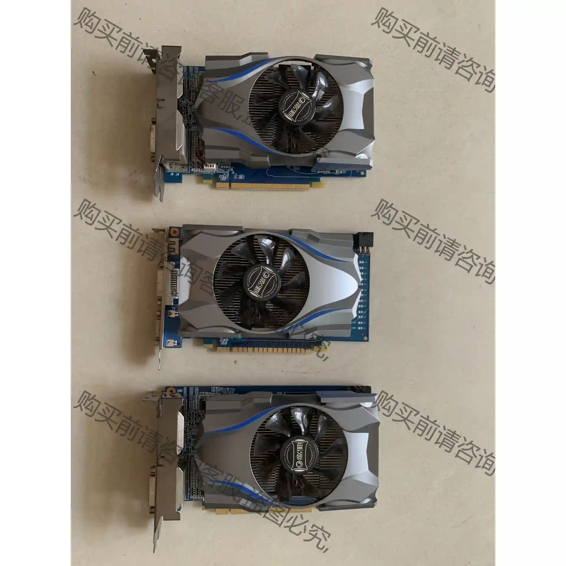 出：3片影驰GTX650ti-1GD5游戏显卡 先议价 拆机货包好