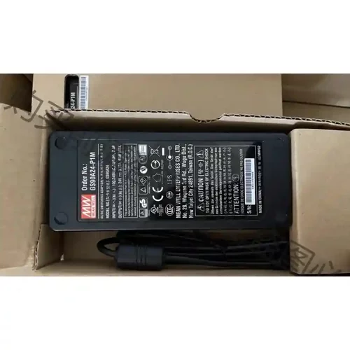 台湾明纬 电源适配器 24V3.75A GST90A24-P 先议价 拆机货包好