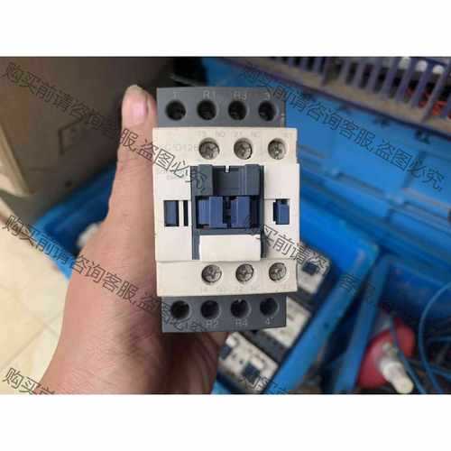 功能正常议价 拆机正品施耐de四极交流接触器:型号，LC1D128，线