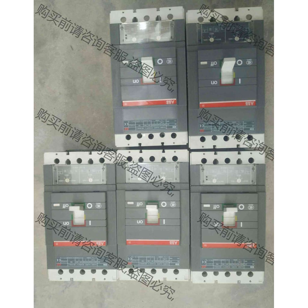 功能正常议价 AB塑壳断路器S5N400A空气开关3P 实物图片9成新，