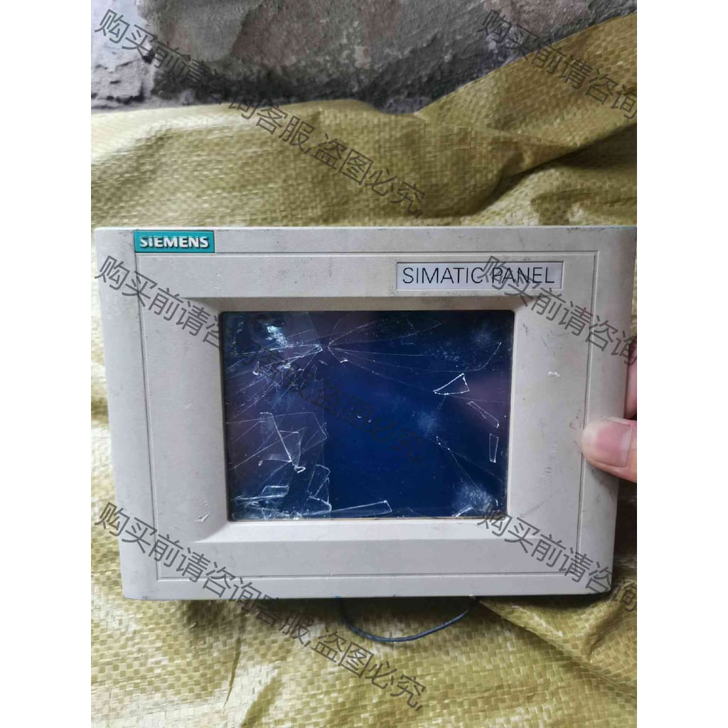 功能正常议价 西门zi触摸屏，6AV6-545-0BA15-2AX0，通电能