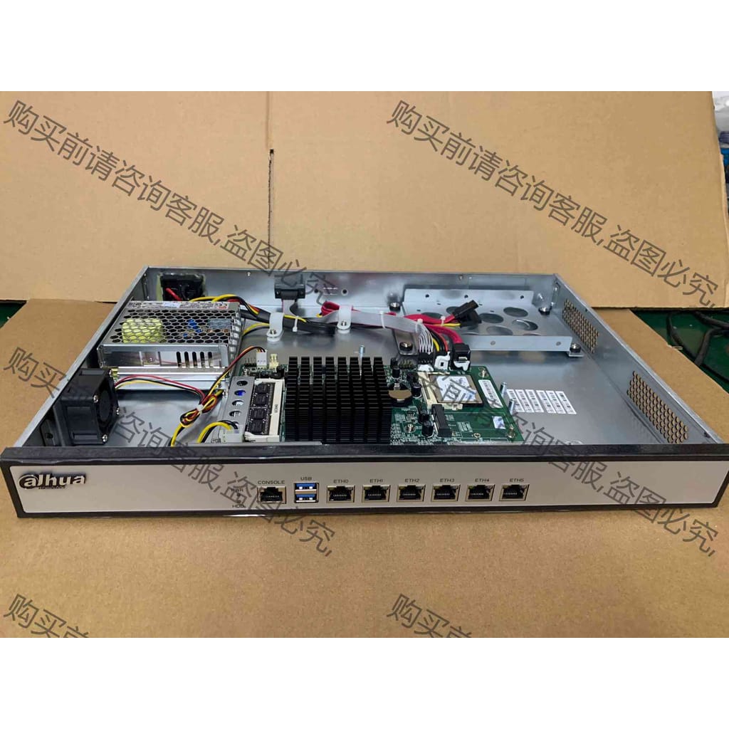 功能正常议价 全新，全新，全新 防火墙工控机软路由 J1900四核处