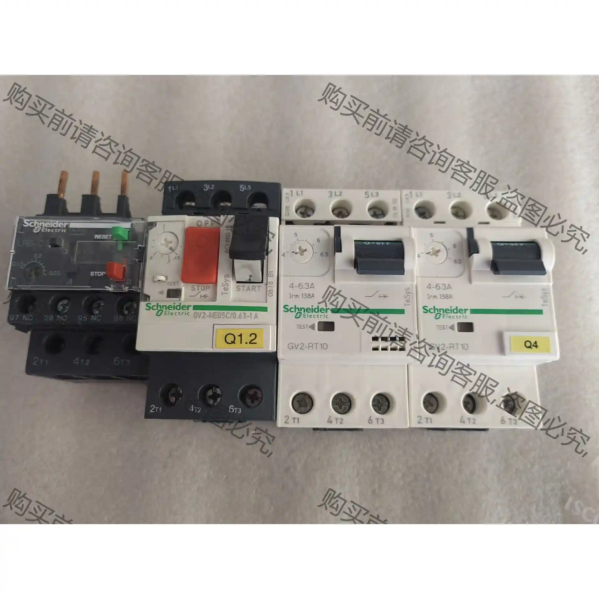 施耐deGV2-ME05 GV2-RT10 LRE02N,其 先议价 拆机货包好