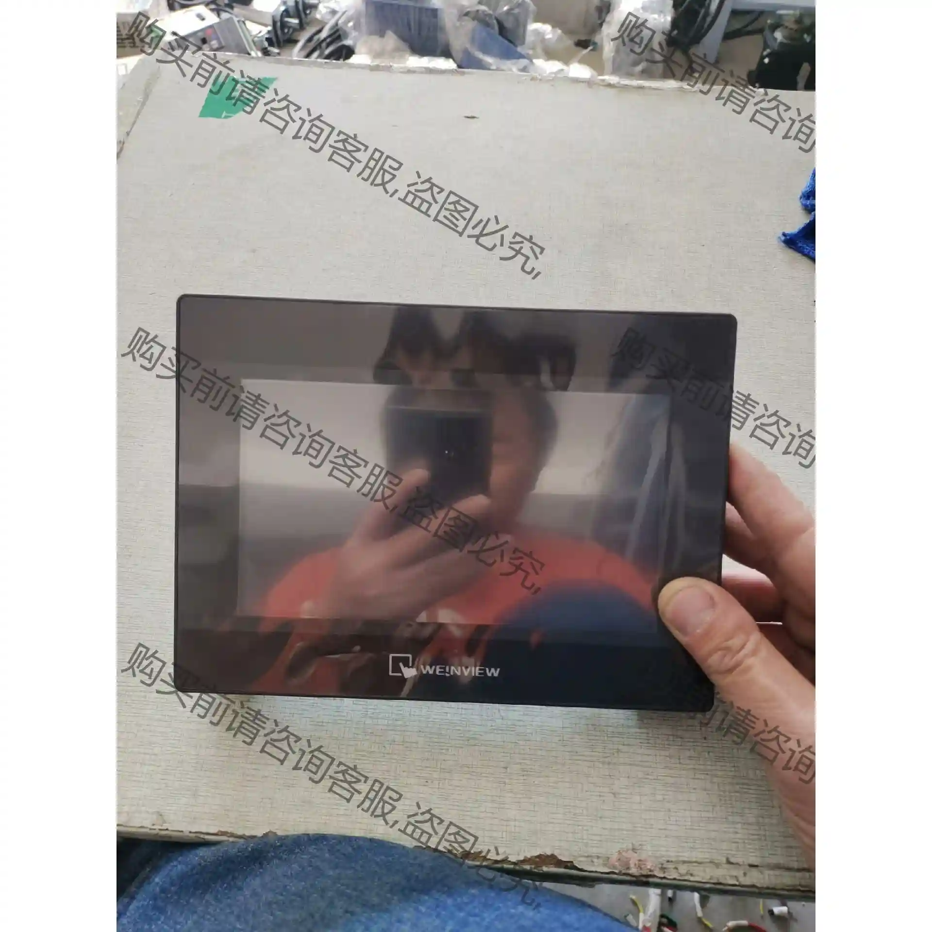 威纶通人机界面，TK6070iP，现货一台。口罩机拆机件，成 先议价