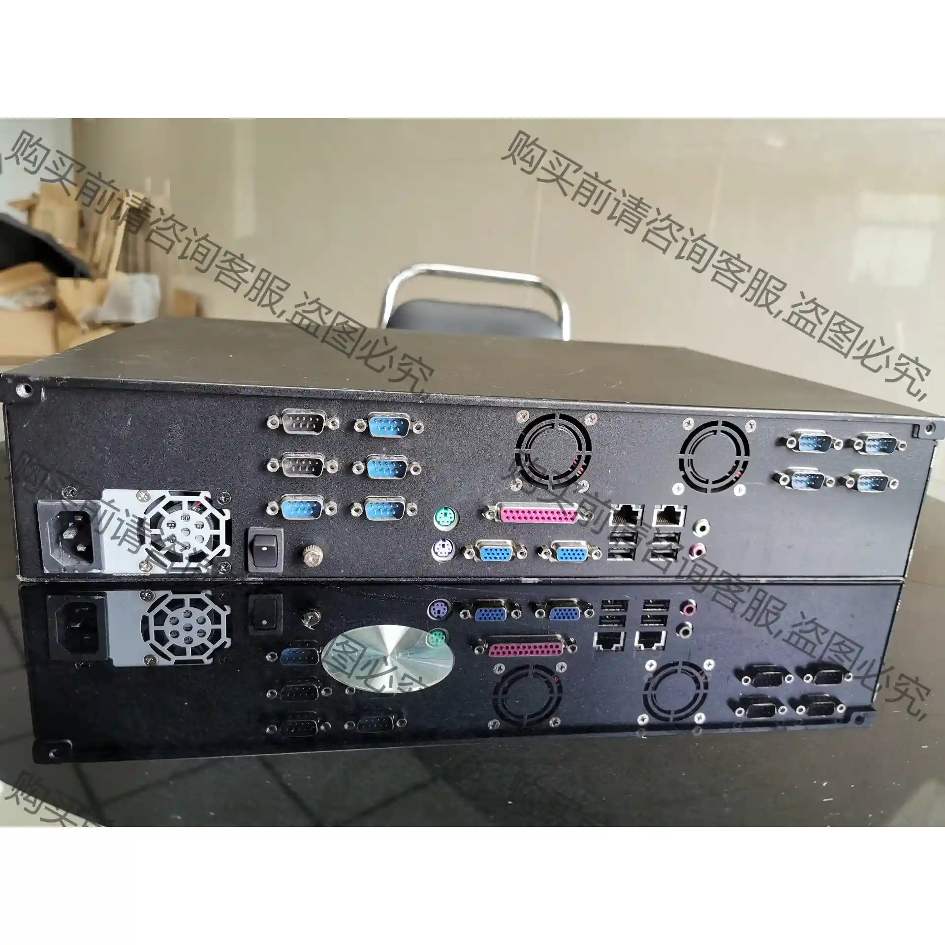 研华UNO-283G工控机，i7 2600,2网10串口6U 先议价 拆机货包好