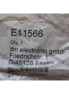 功能正常议价 IFM易福门T型信号开关接头E11566 E11696