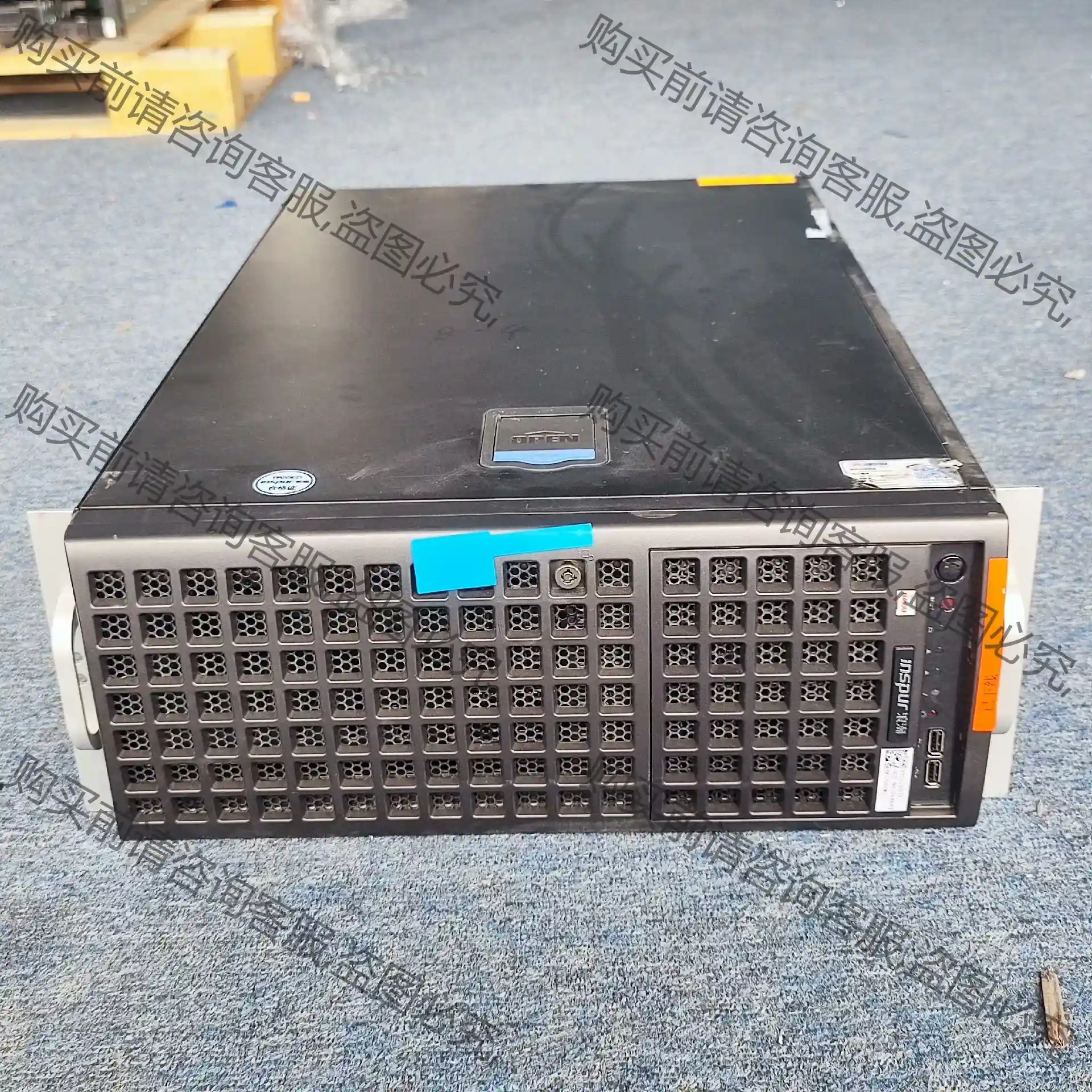 浪潮NF5588M3塔式服务器2011 4GPU工作站 E5 先议价 拆机货包好