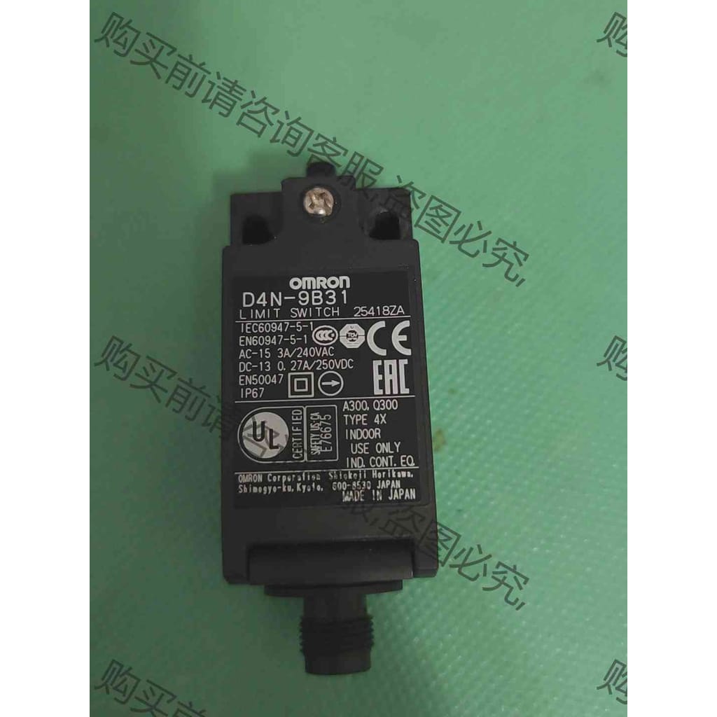 功能正常议价 Omron/欧姆long D4N-9B31 安全限位开关议价