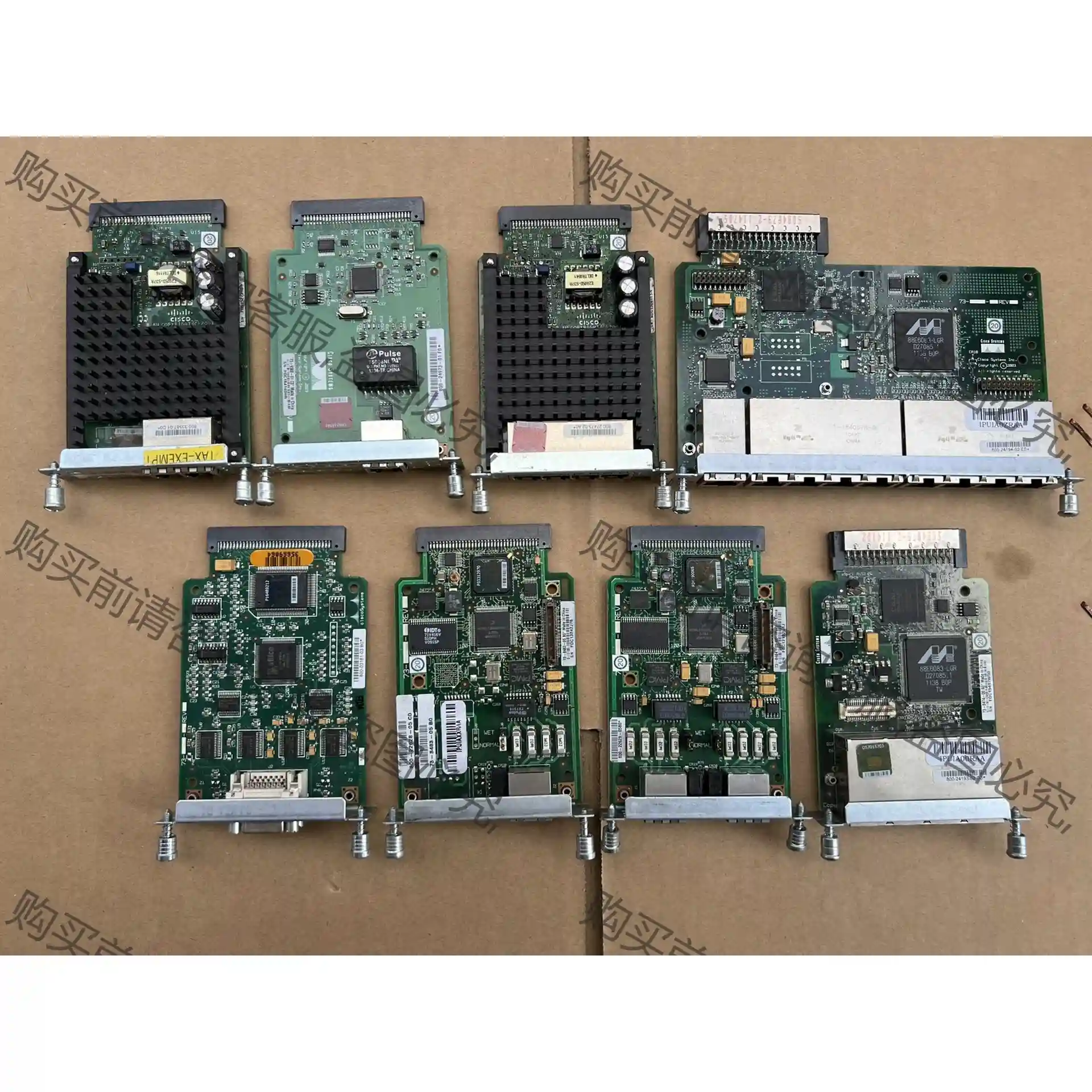 思科路由器卡 vic3-2fxs vic3-4fxs/did 先议价 拆机货包好