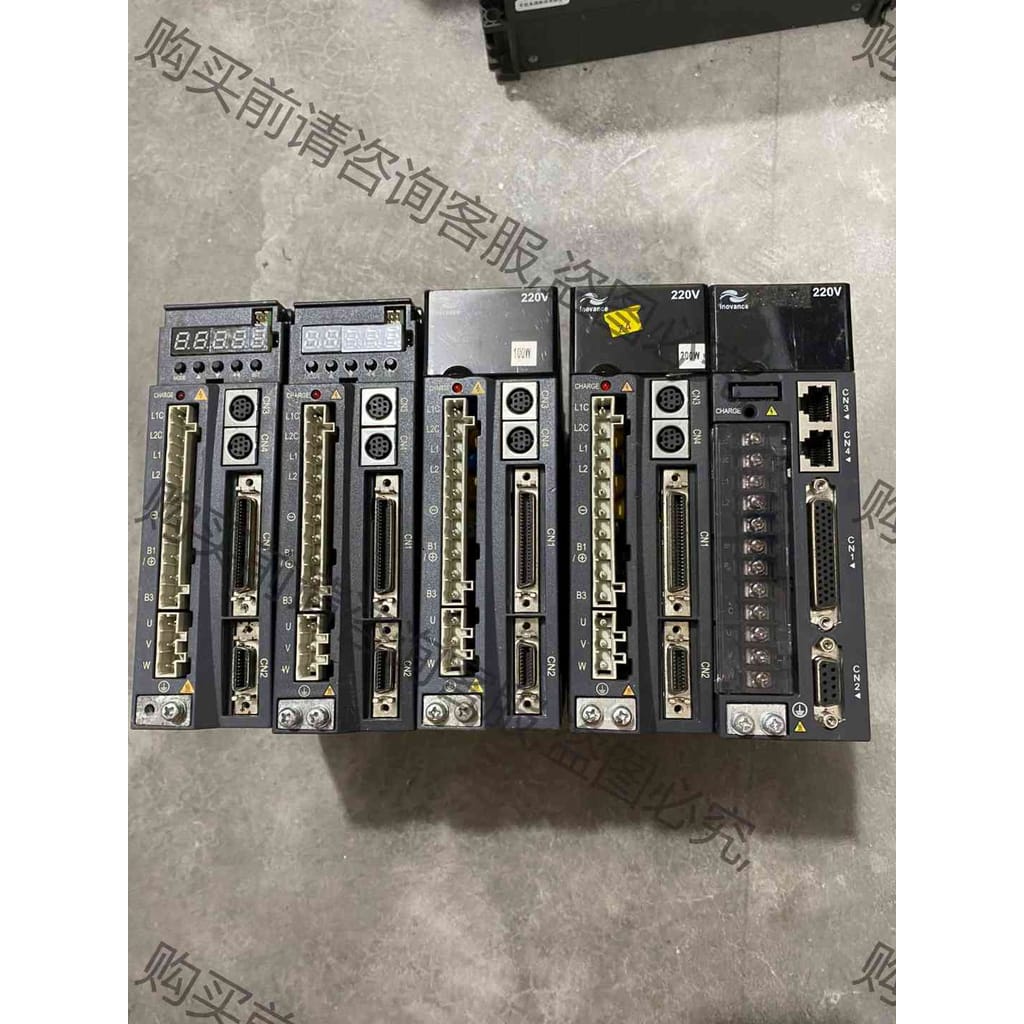 功能正常议价 拆机汇川驱动器3PHAC0-240V1.6A0-400HZ本