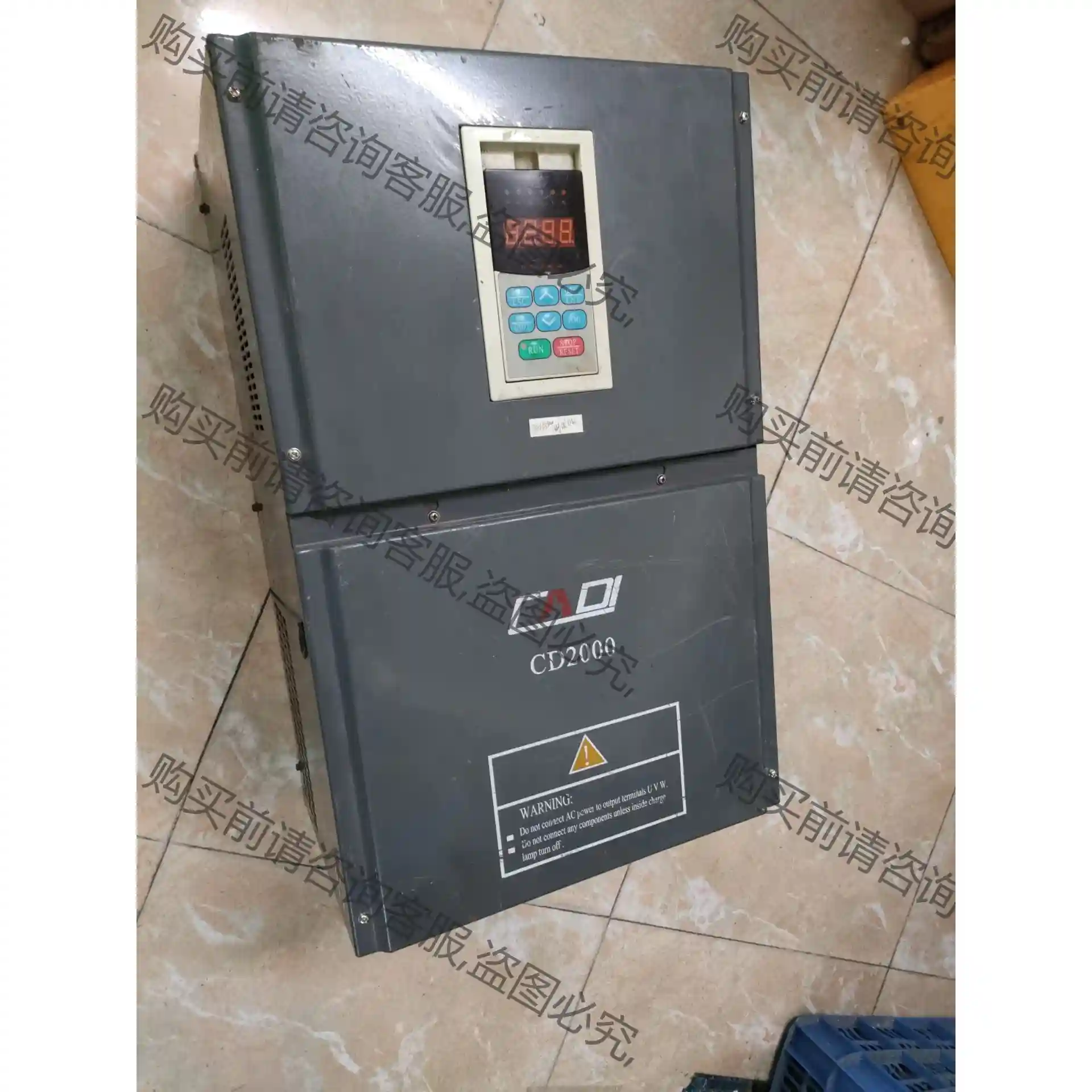 凯迪华能变频器 二手拆机件 CD2000 CD2000-4 先议价 拆机货包好