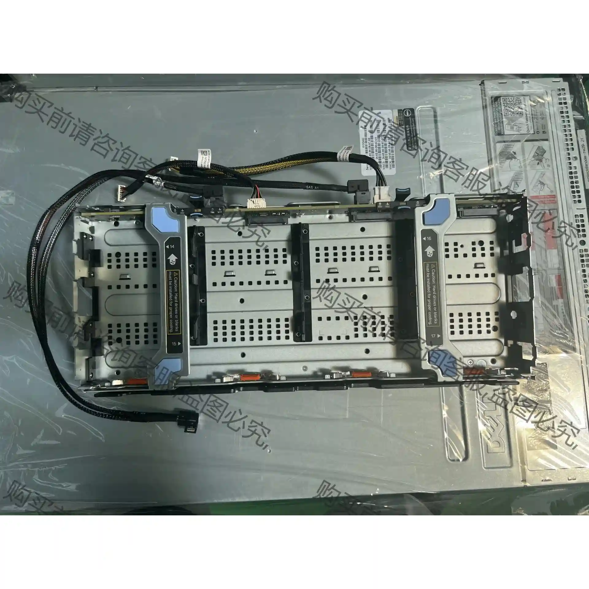 R740XD 3.5寸内置4盘位 先议价 拆机货包好