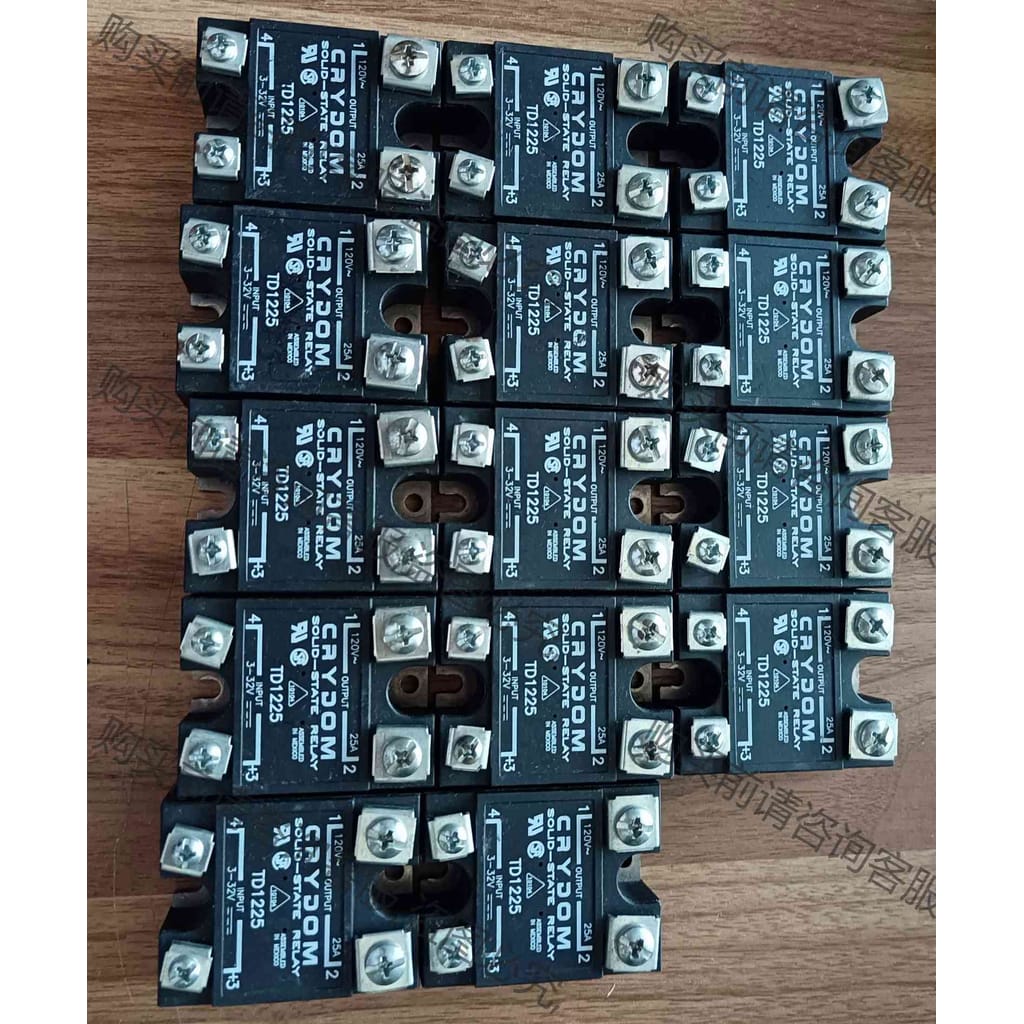 功能正常议价 快达Crydom固态继电器TD1225，原装二手14个，成色