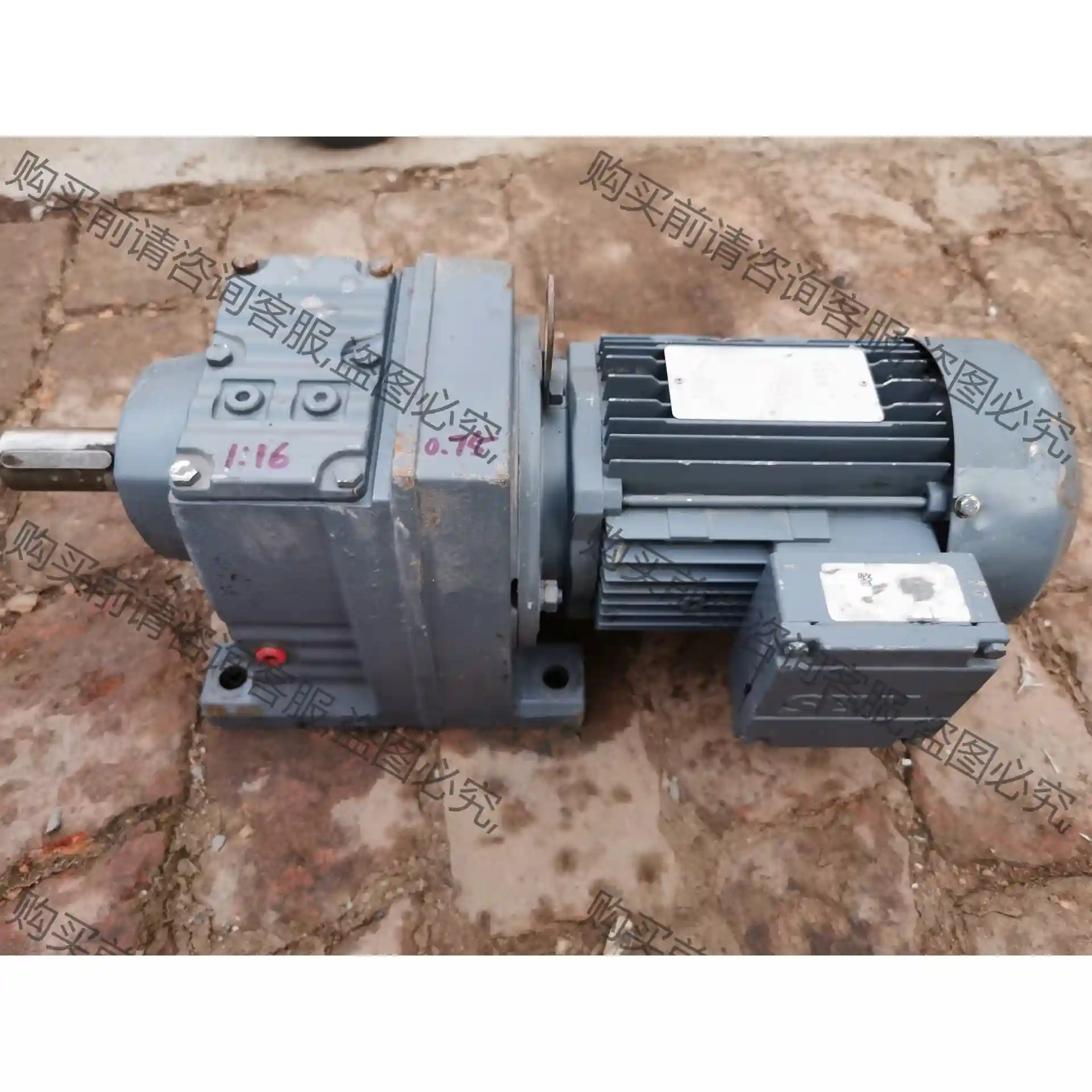 SEW减速电机 赛威减速机 R47 DT80N4 功率0.7 先议价 拆机货包好