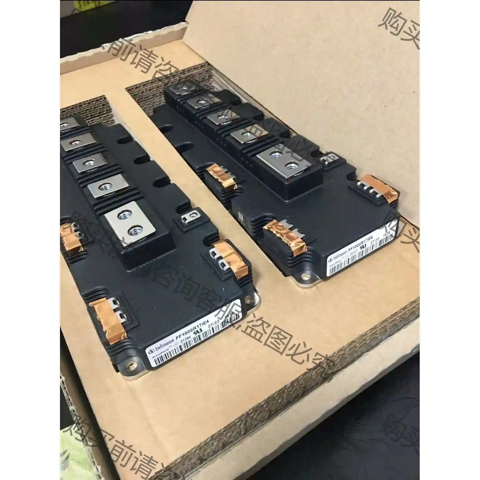 全新原装英飞凌模块FF1000R17IE4 1000A 17 先议价 拆机货包好