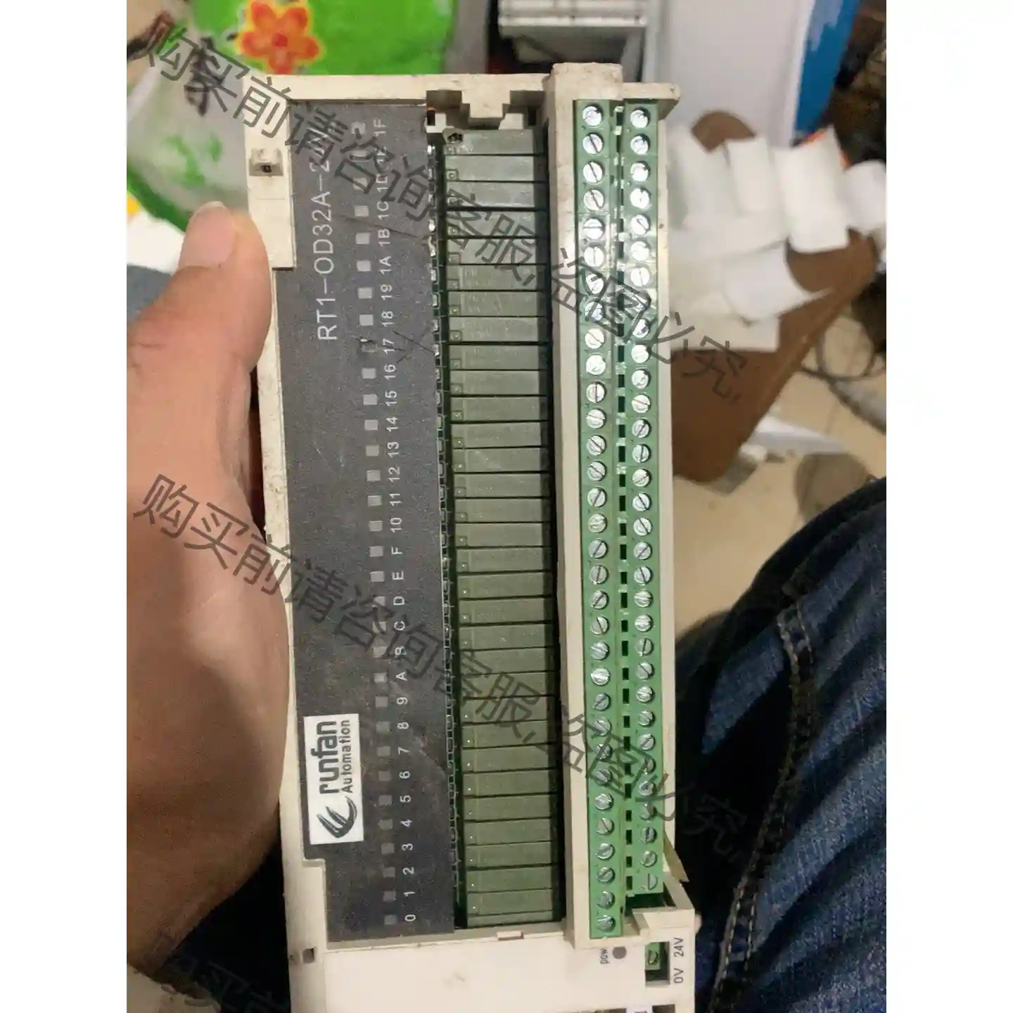 RUNFAN AUTOMATION 控制模块 RT1-OD3 先议价 拆机货包好