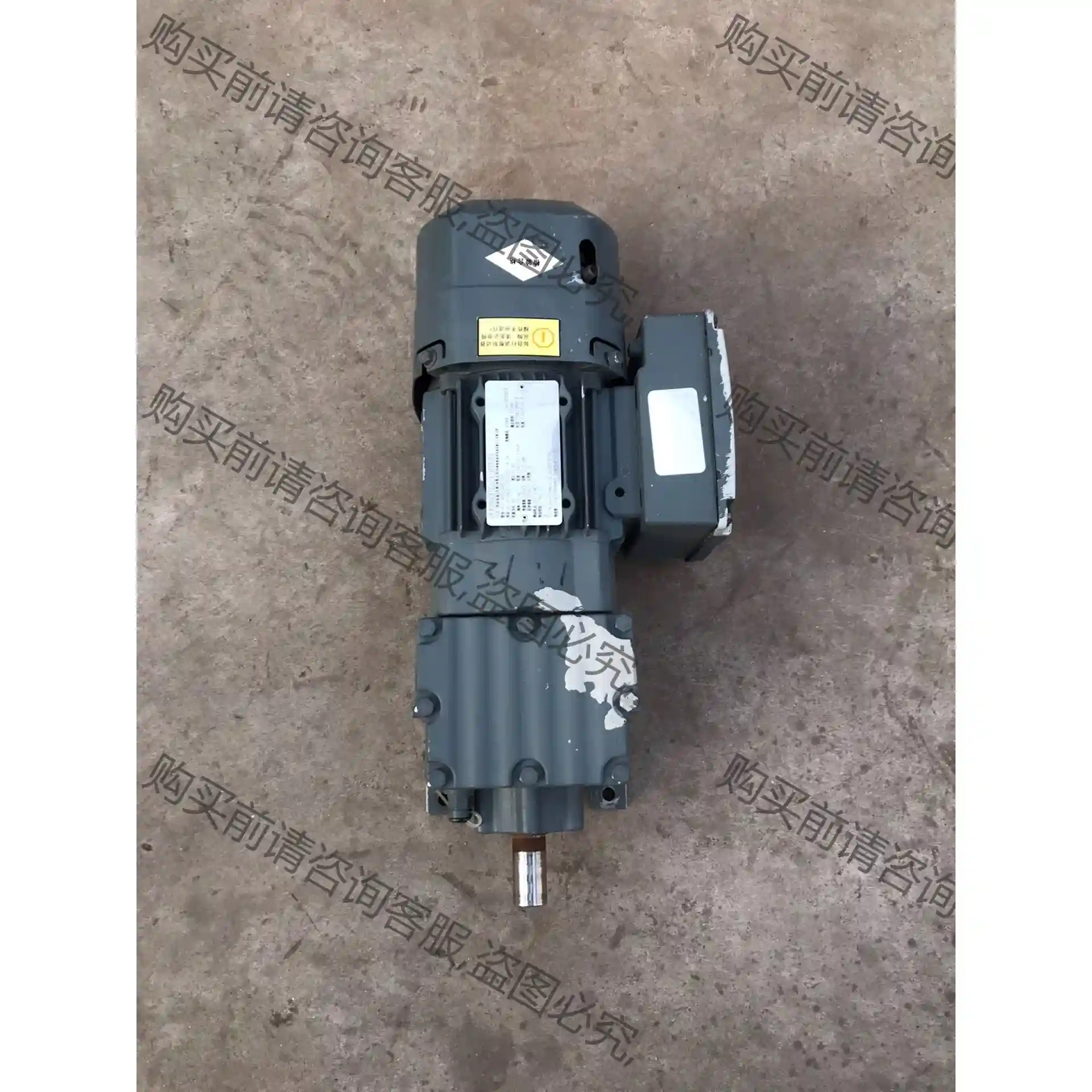一台sew卧式齿轮减速机，R17 DRS71S4BE05HF 先议价 拆机货包好