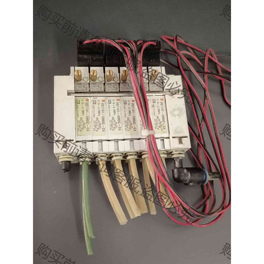 功能正常议价 拆机SM电磁阀，7位一组，6位一组，24V，VQ1141-
