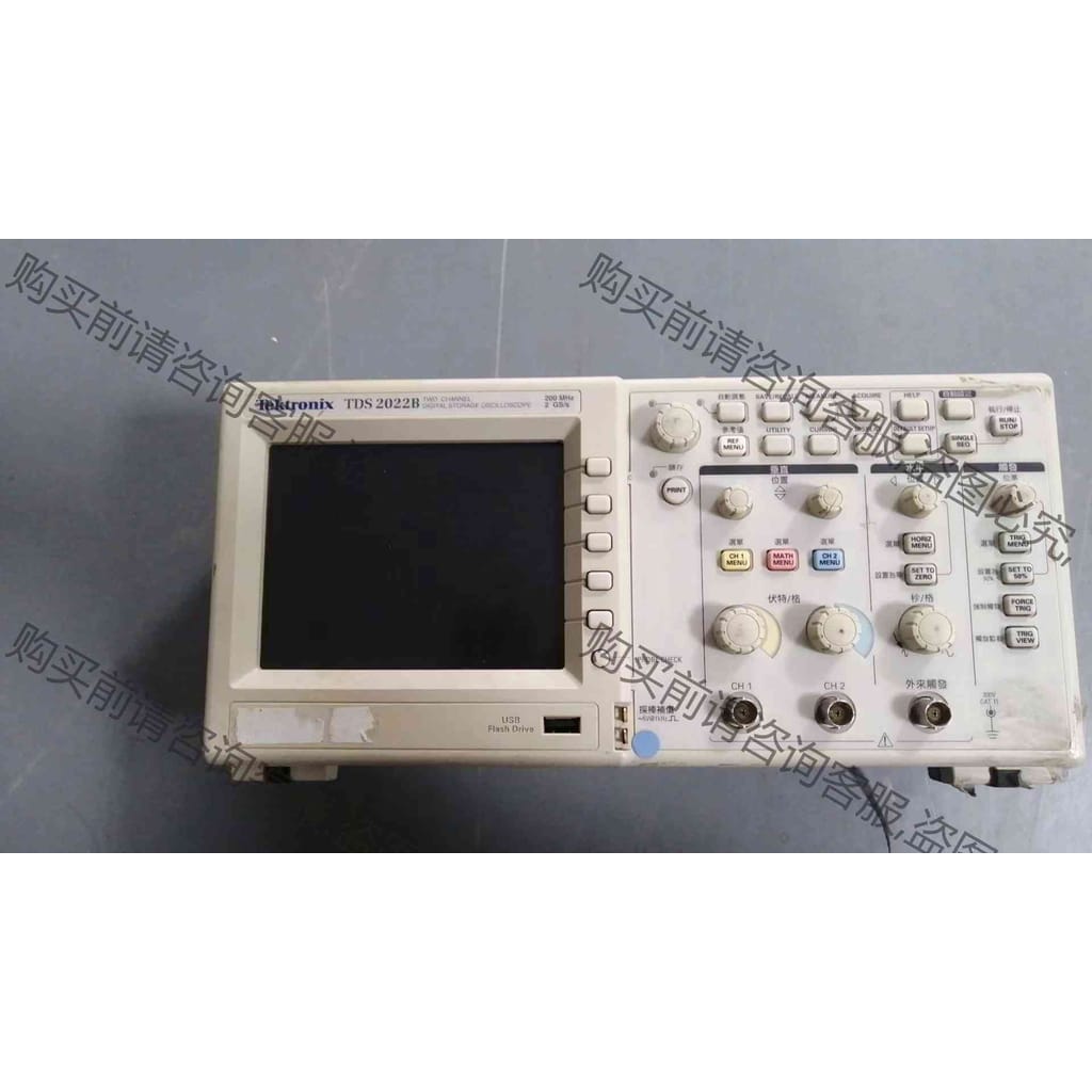 功能正常议价 Tektronix泰克TDS2022B数字示波器 200MH