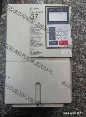 功能正常议价 安川变频器 Varispeed G7 功能完好，先到先