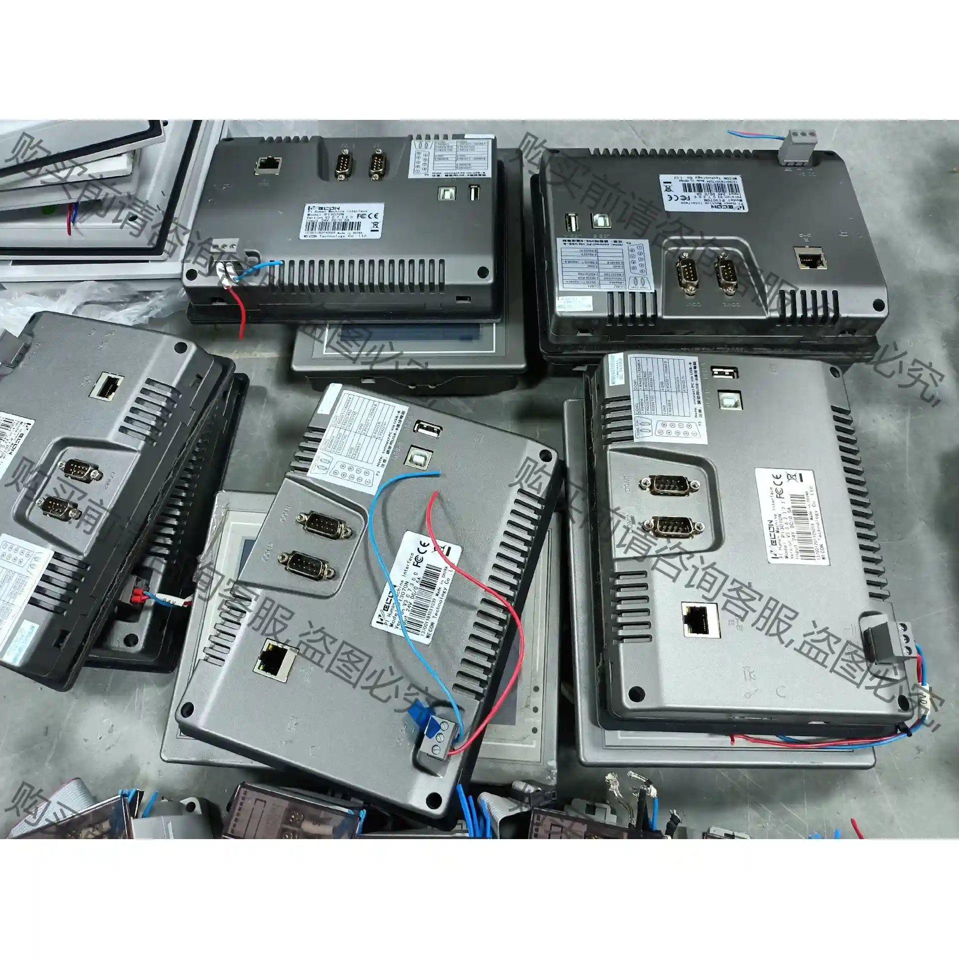 拆机维控7寸触摸屏带网口 PI3070N 成色漂亮 包好包邮 先议价 拆