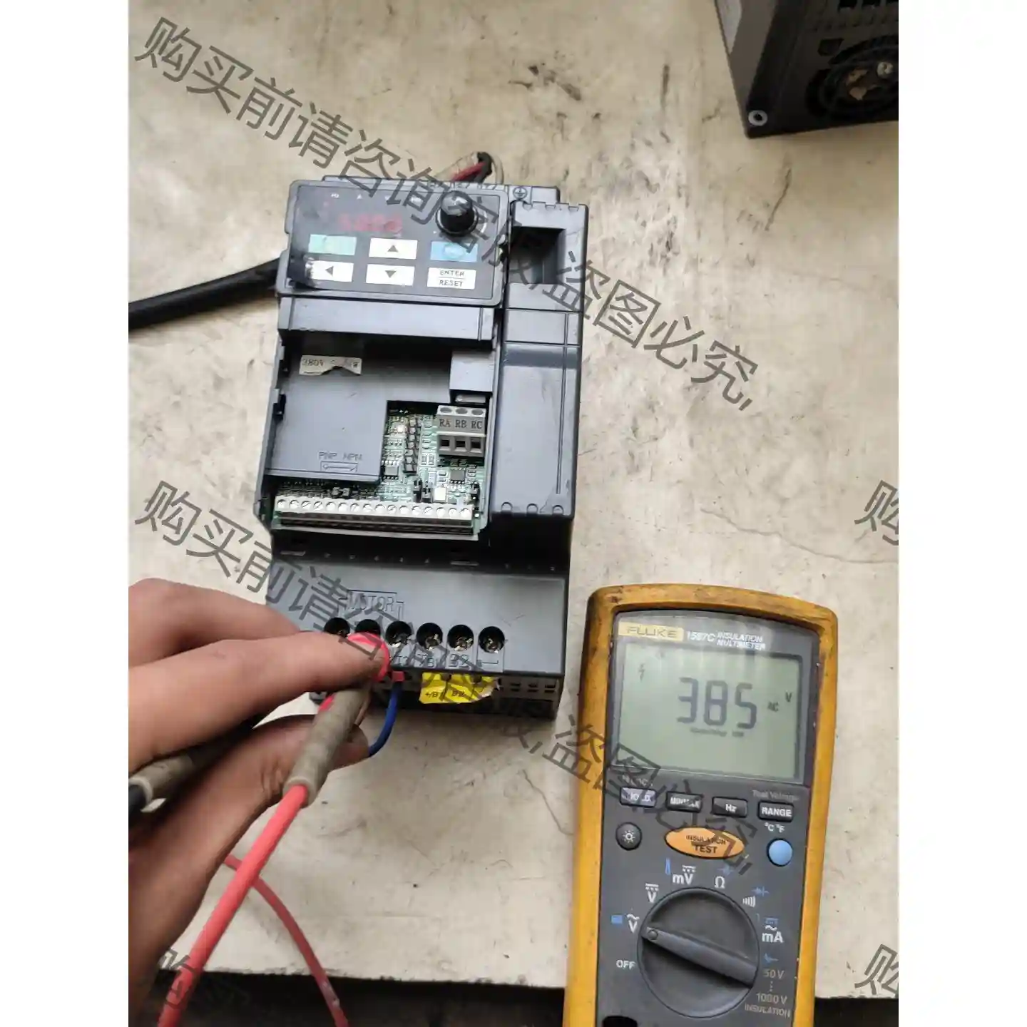 众辰变频器5.5kw，Z2400-5R5G，宝贝实物拍摄，成 先议价 拆机货