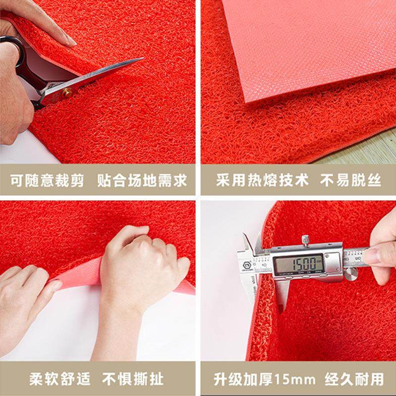 雅的可裁剪门垫进门电梯入户迎宾pvc塑料丝圈脚垫子酒店防滑地垫,居家布艺,家用脚垫,淘宝优惠券,粉丝福利购,淘宝优惠卷